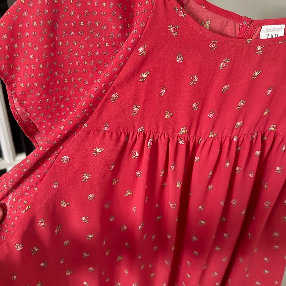 Gap Rosettes Blouse (L) - Picture 3 of 6